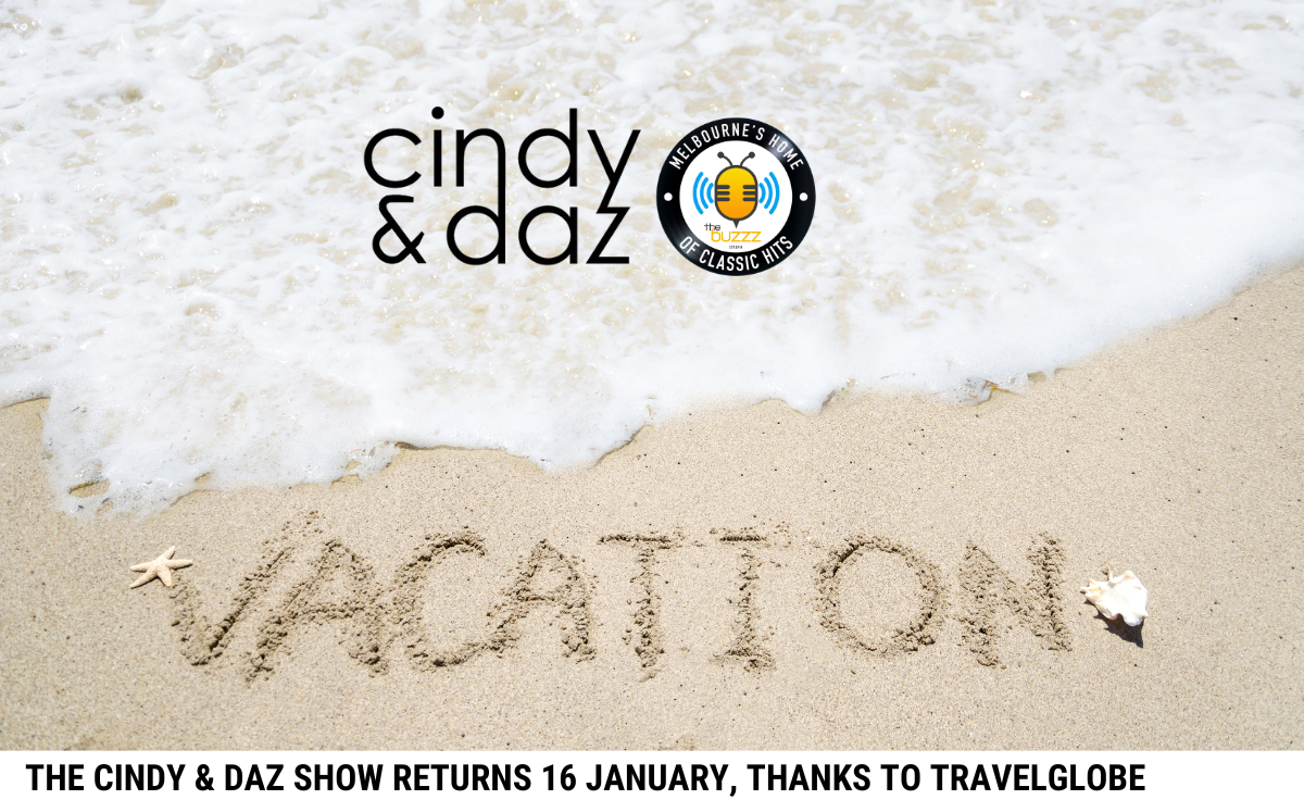 Cindy & Daz are on vacation